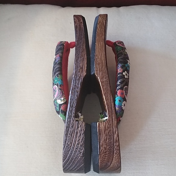 Real wood sandals thong flip flop Style - Picture 6 of 7